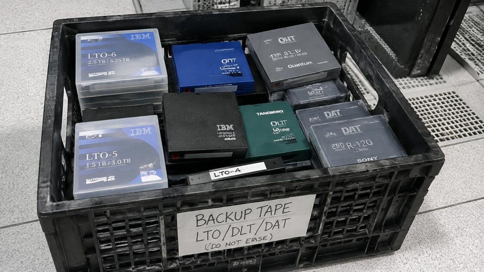 Backup Tape Disposal Checklist: LTO, DLT and DAT for UK Businesses
