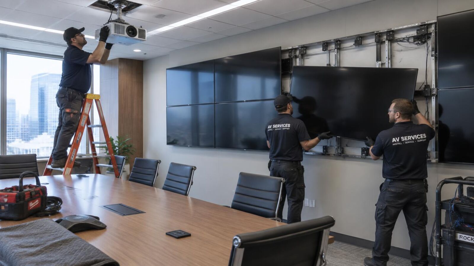Business AV Equipment Disposal During Office Refits