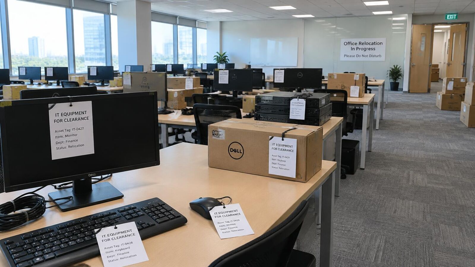 Office IT Clearance Checklist for Relocations and Closures