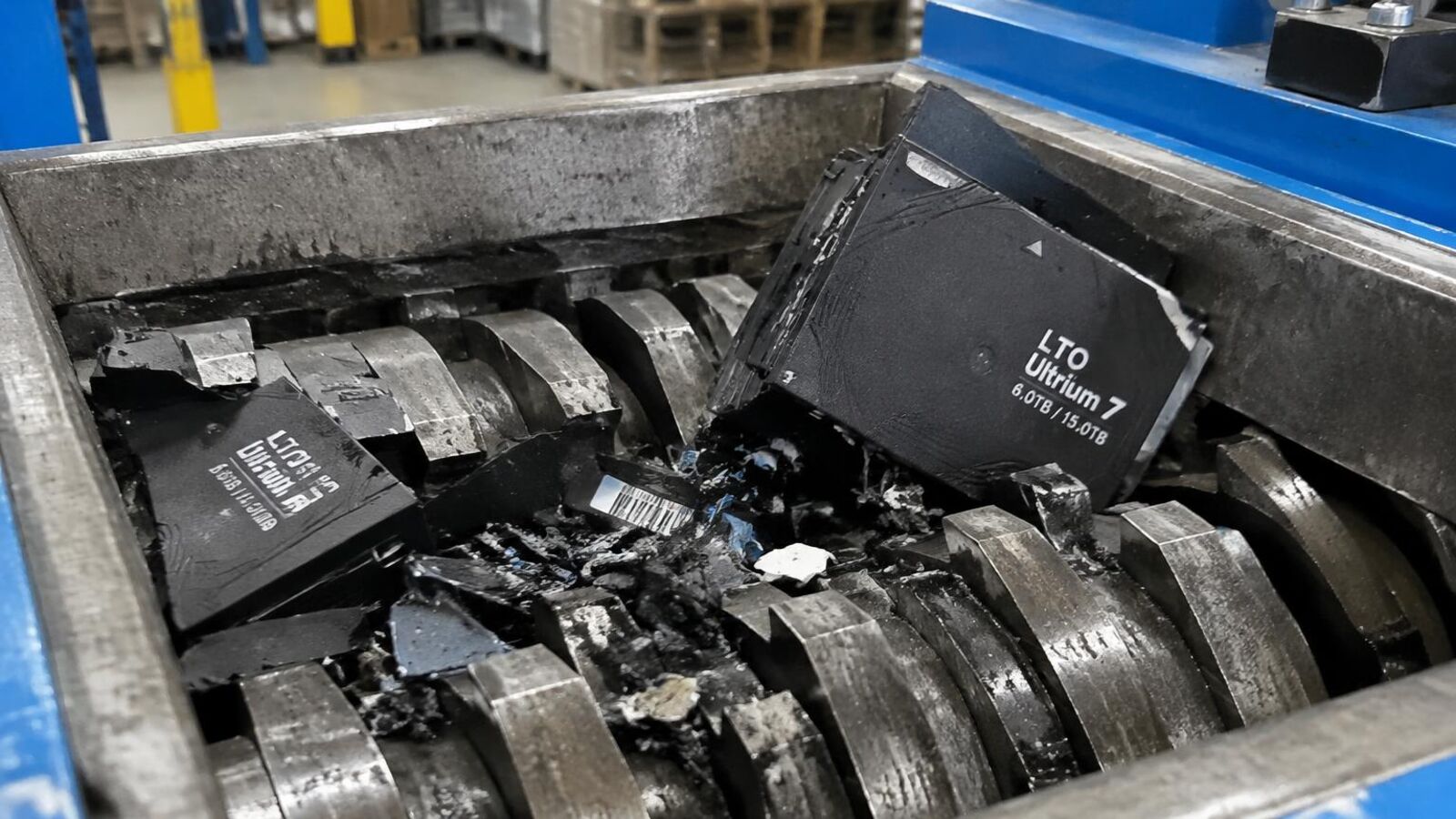 Backup Tape Shredding Service: What Happens to Your LTO Tapes
